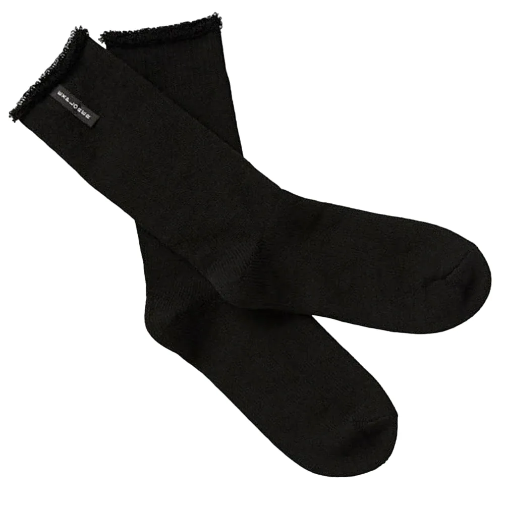 2 x Mens Bonds Explorer Original Crew Wool Blend Black Socks