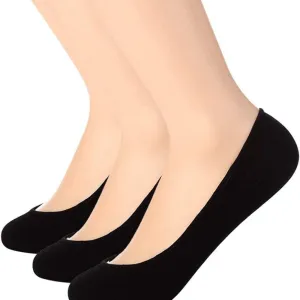 3 Pack Non-Slip Low Cut Socks - Comfort and Secure