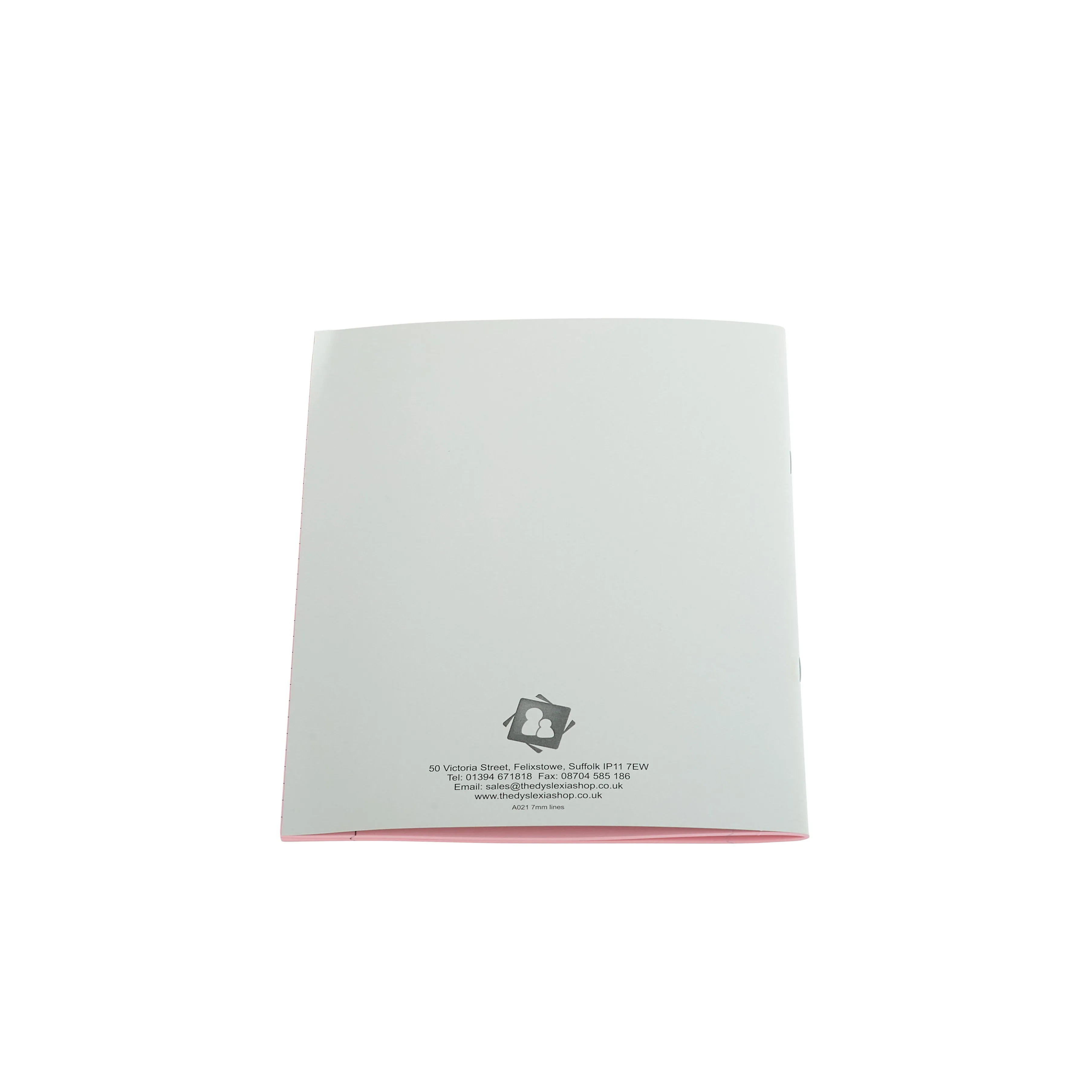 A5 (9" x 7") - 7mm Lined Tinted Paper - Exercise Book (Grey Cover)