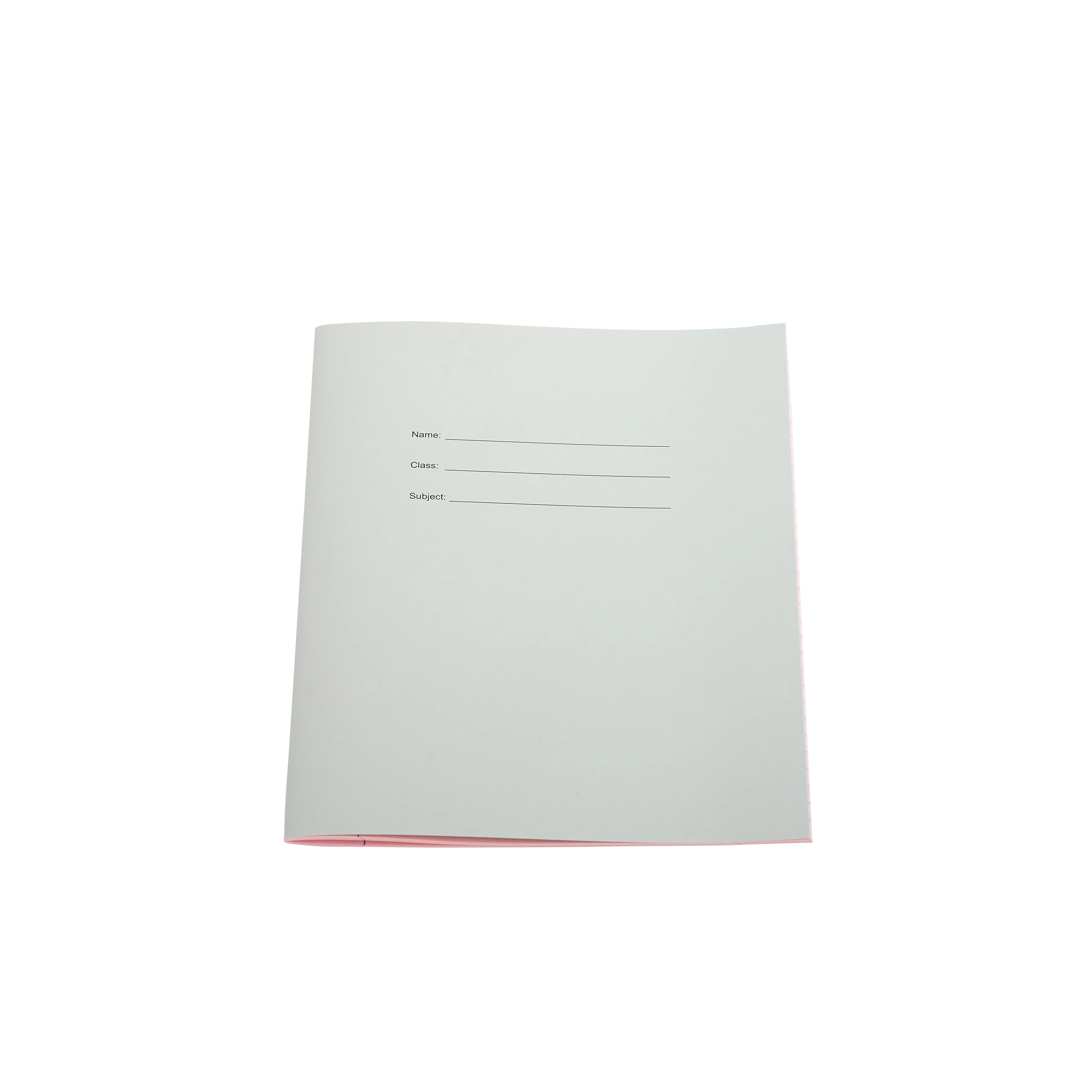 A5 (9" x 7") - 7mm Lined Tinted Paper - Exercise Book (Grey Cover)