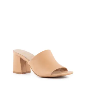 Adapt Leather Slip On Heel