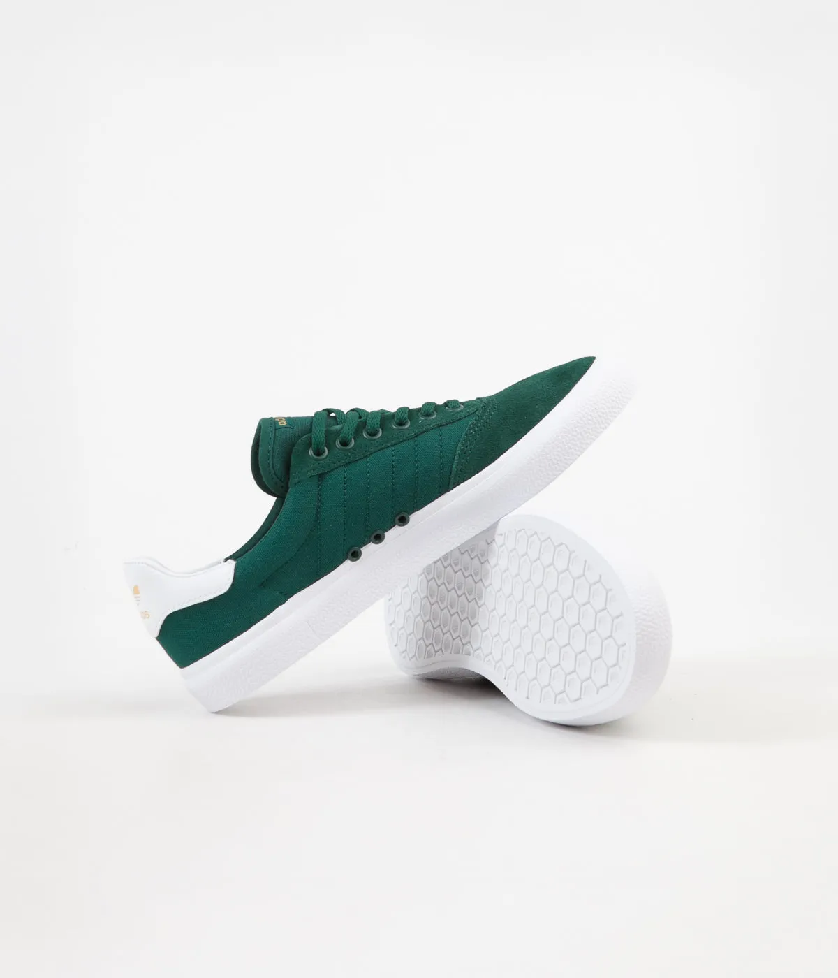 Adidas 3MC Shoes - Collegiate Green / White / Collegiate Green