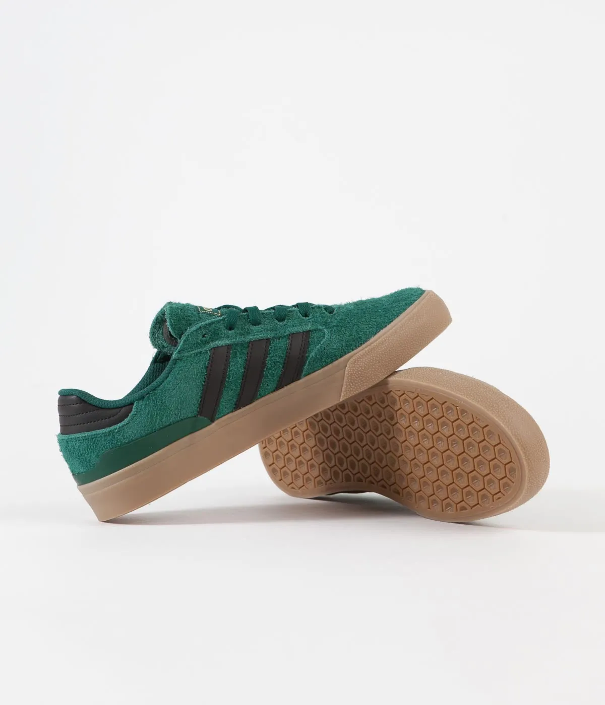 Adidas Busenitz Vulc II Shoes - Collegiate Green / Core Black / Gum