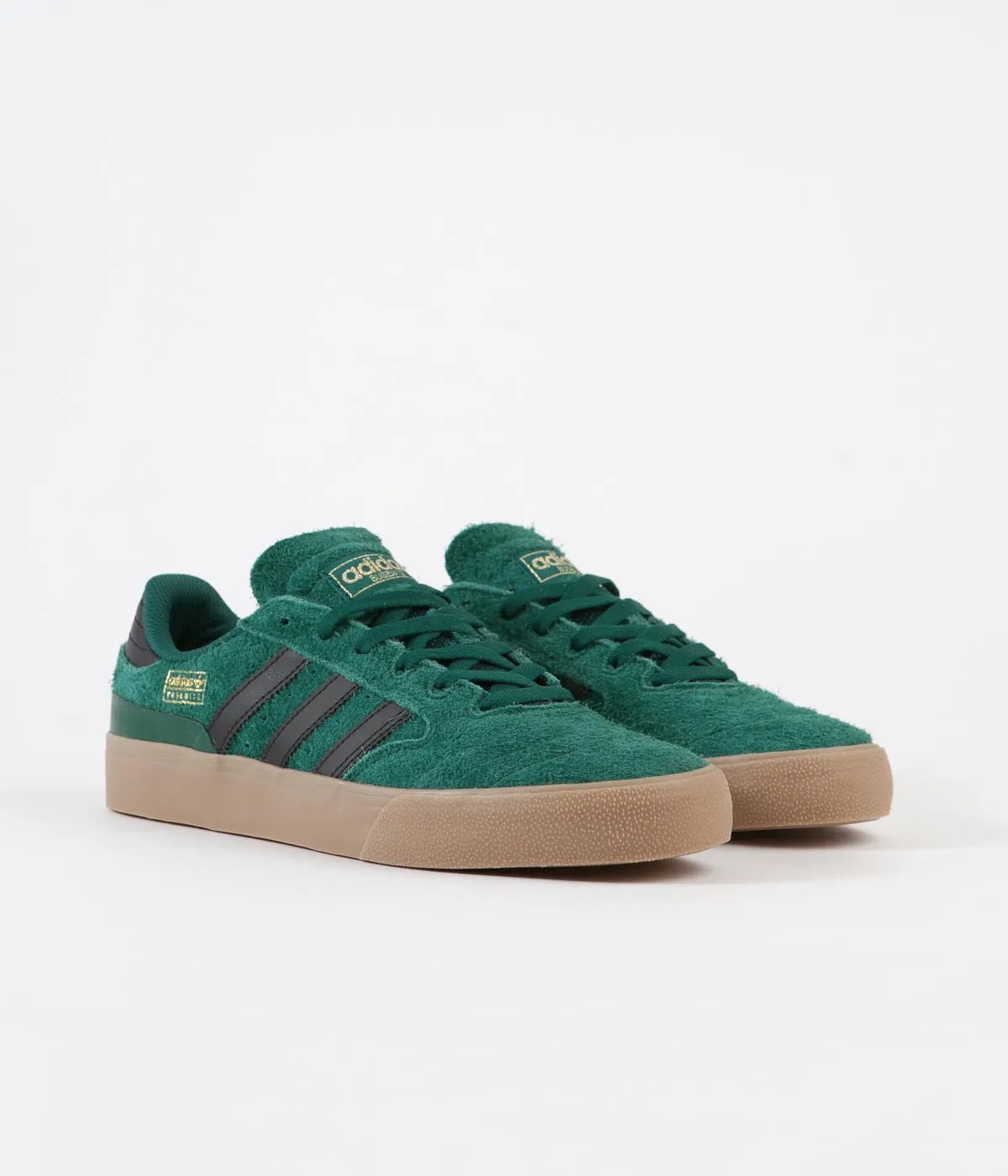 Adidas Busenitz Vulc II Shoes - Collegiate Green / Core Black / Gum