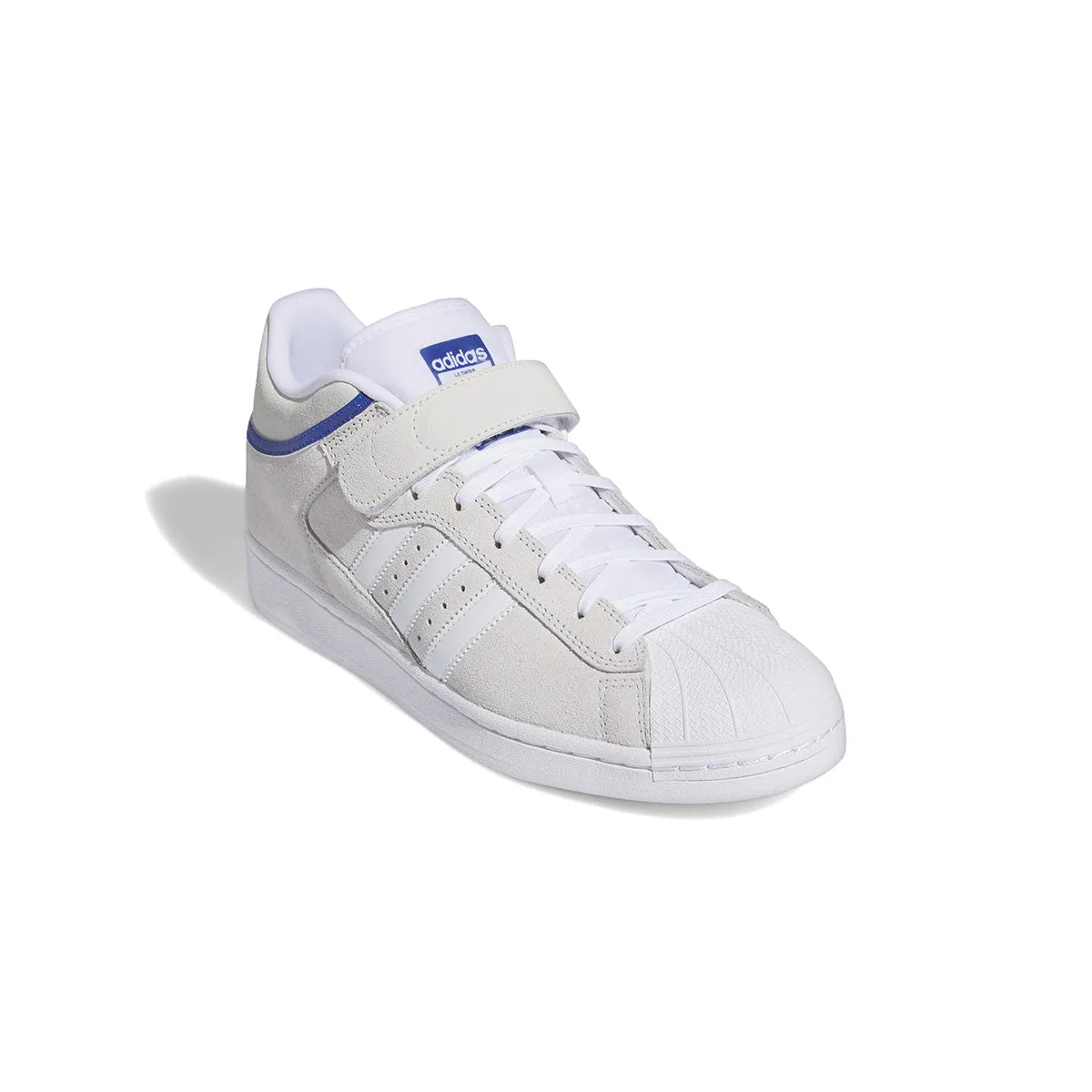 Adidas - Pro Shell Adv Shoes White/White/Blue