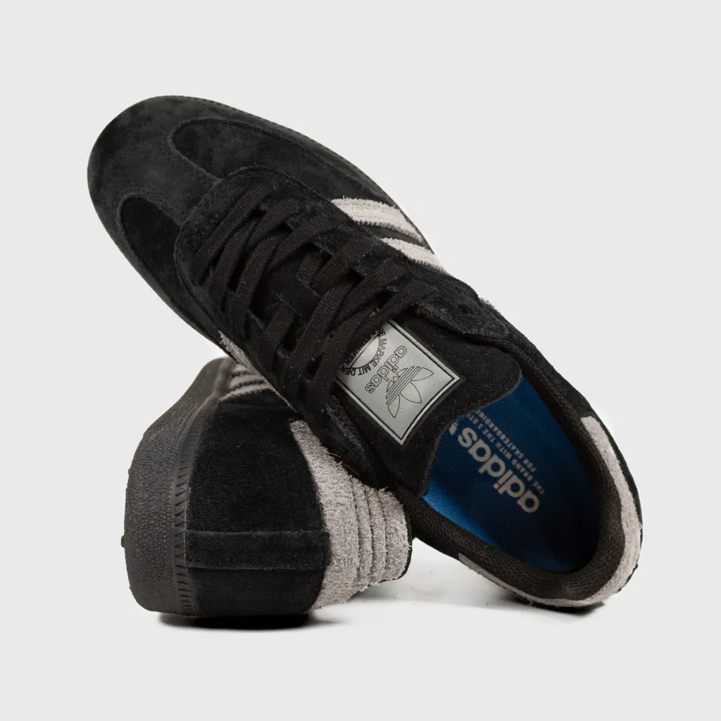 Adidas Skateboarding - Samba ADV Shoes - Core Black / Grey Four / Gold Metallic