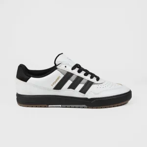 Adidas Skateboarding - Tyshawn II Shoes - Crystal White / Core Black / Charcoal Solid Grey