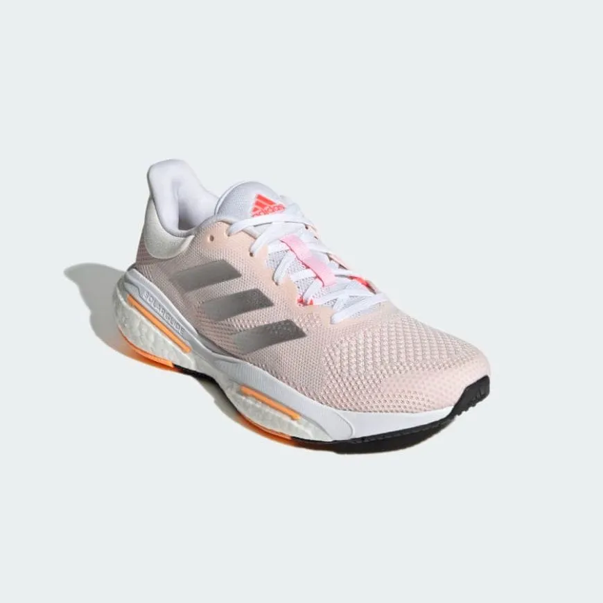 Adidas Solar Glide 5 Women Running Shoes Light Pink/White