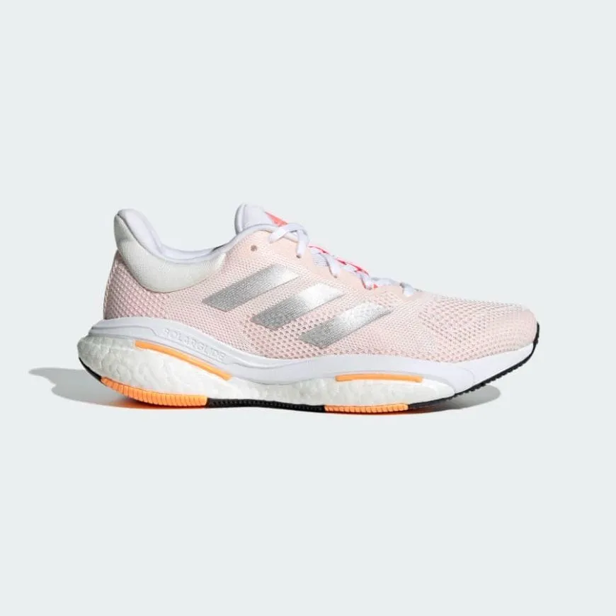 Adidas Solar Glide 5 Women Running Shoes Light Pink/White