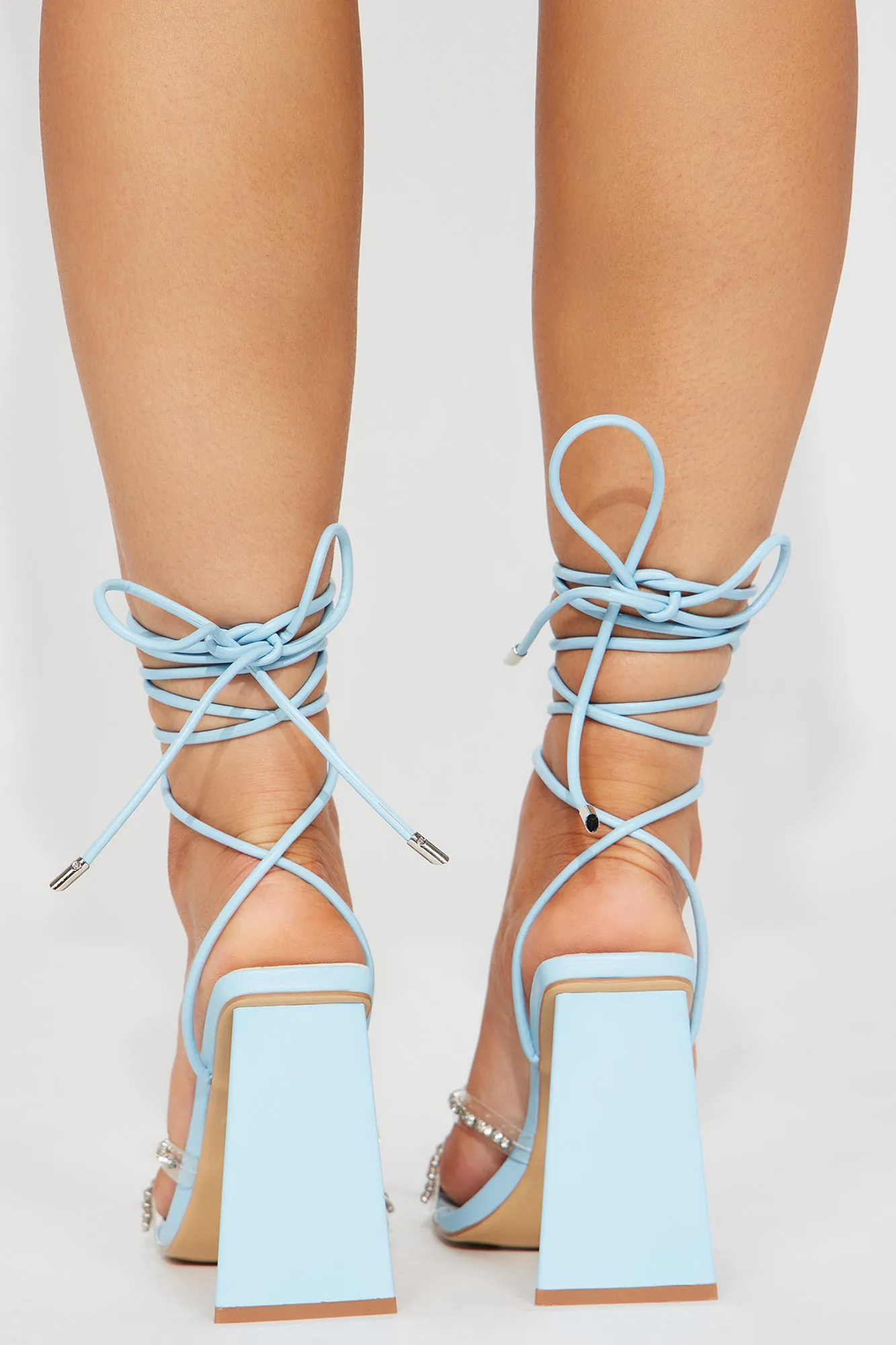 Adora Heeled Sandals - Blue