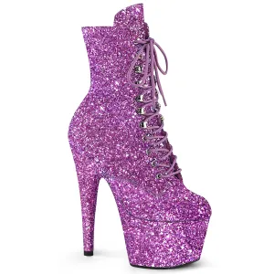 Adore-1020GWR Lavender Glitter, 7" Heels