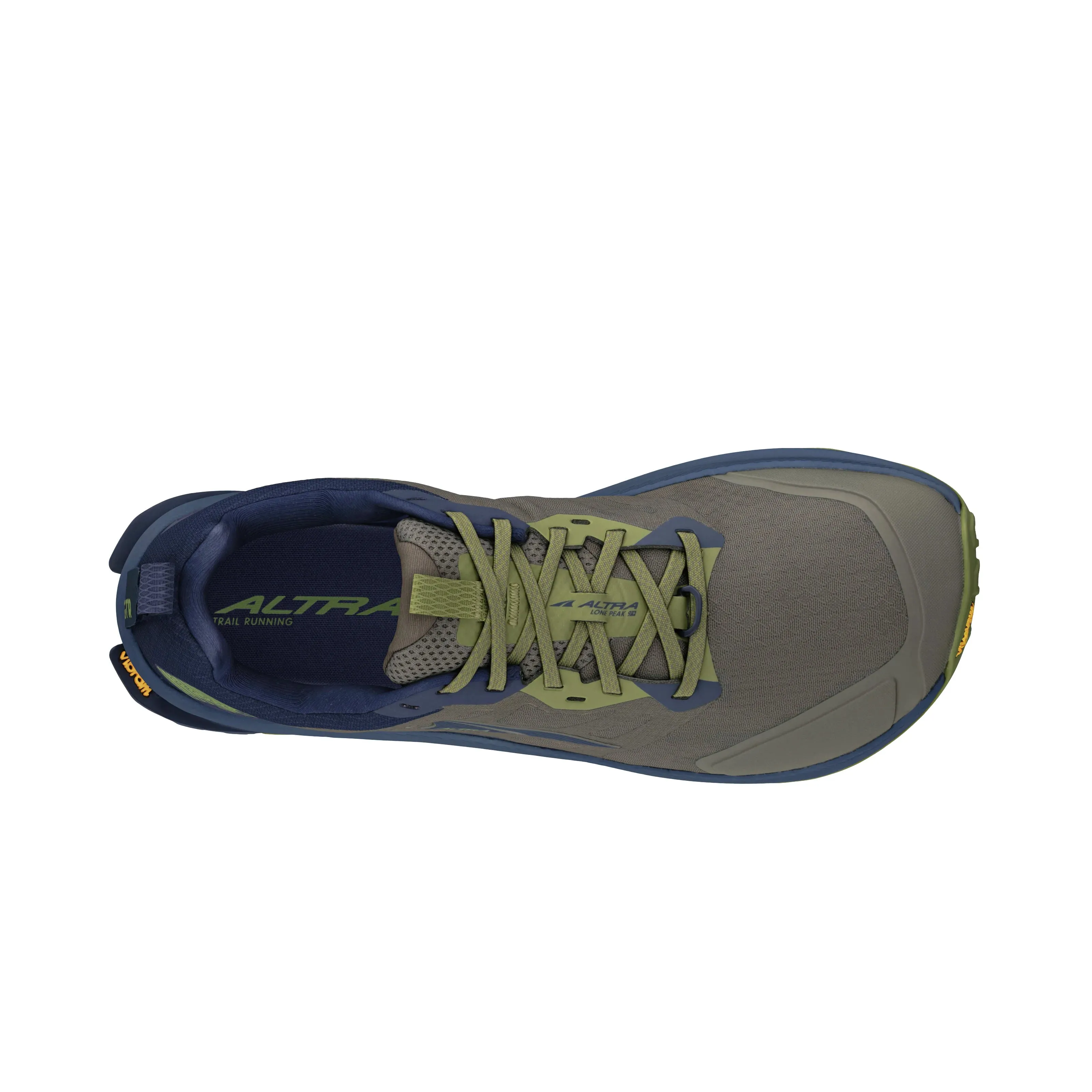 Altra Lone Peak 9  Mens Trail Running Shoe - Dusty Olive