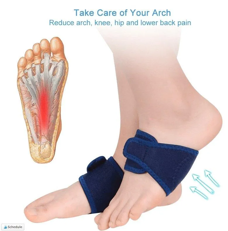 Arch Support Brace Plantar Fasciitis Gel Strap