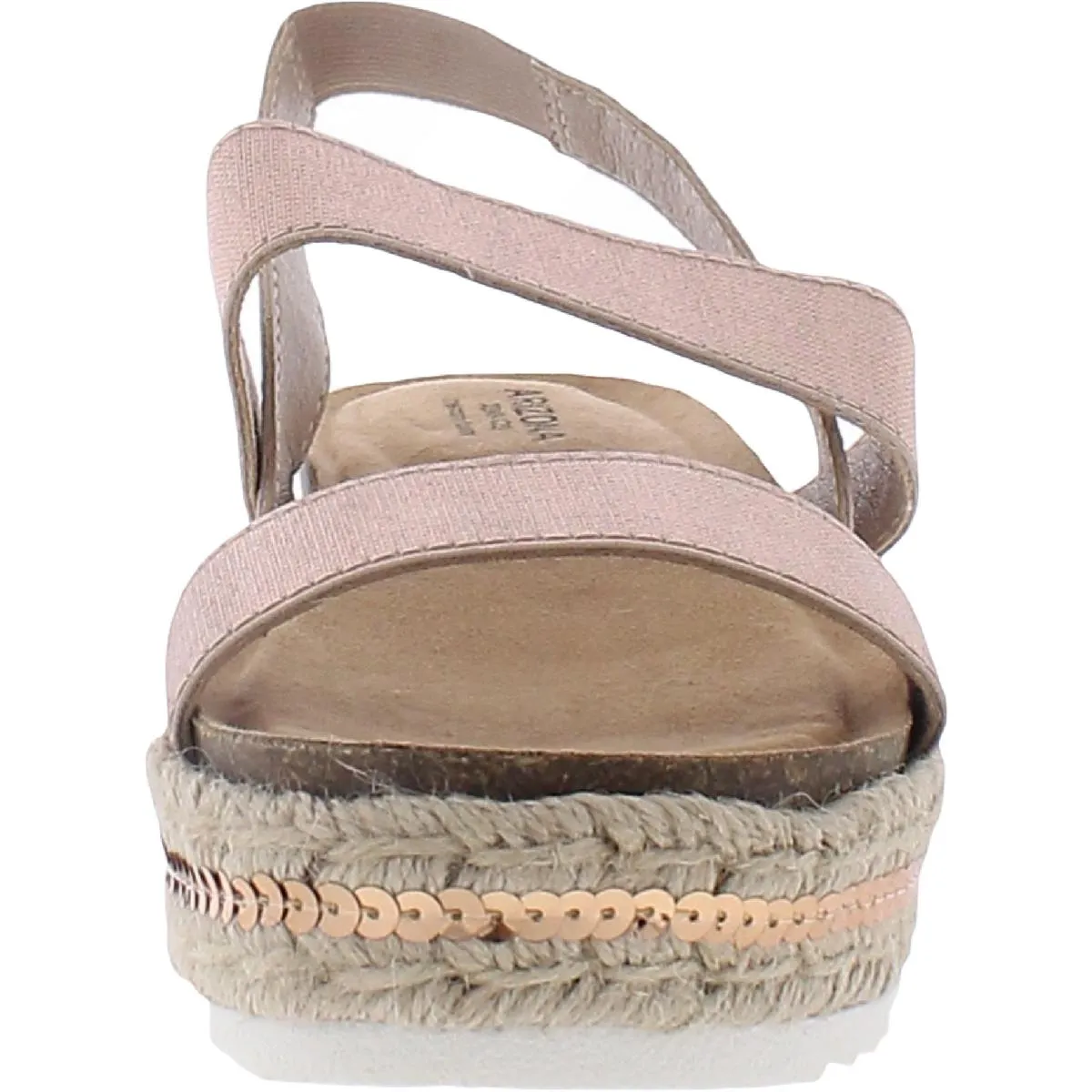 Arizona Jeans Co.  Girls Sunset Footbed Slingback Espadrilles