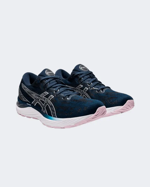 Asics Gel-Cumulus 23 Women Running Shoes Blue/Silver