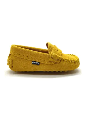 Atlanta Mocassin-Baby Shoes Moccasins Yellow-032B013