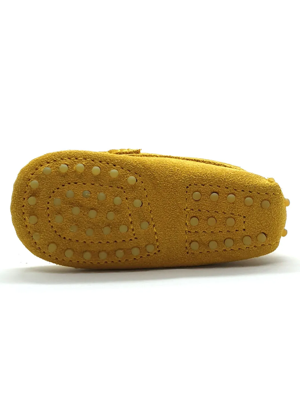 Atlanta Mocassin-Baby Shoes Moccasins Yellow-032B013