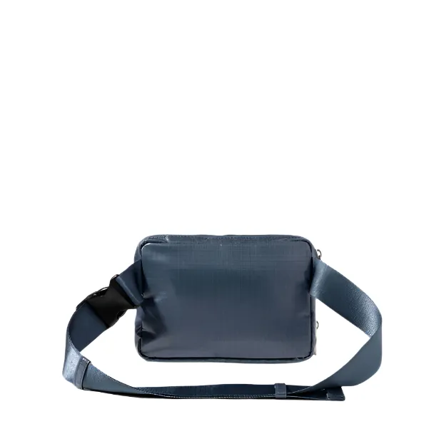 Baggalini Women's Modern Belt Sling Bag - Mist Gloss Ripstop