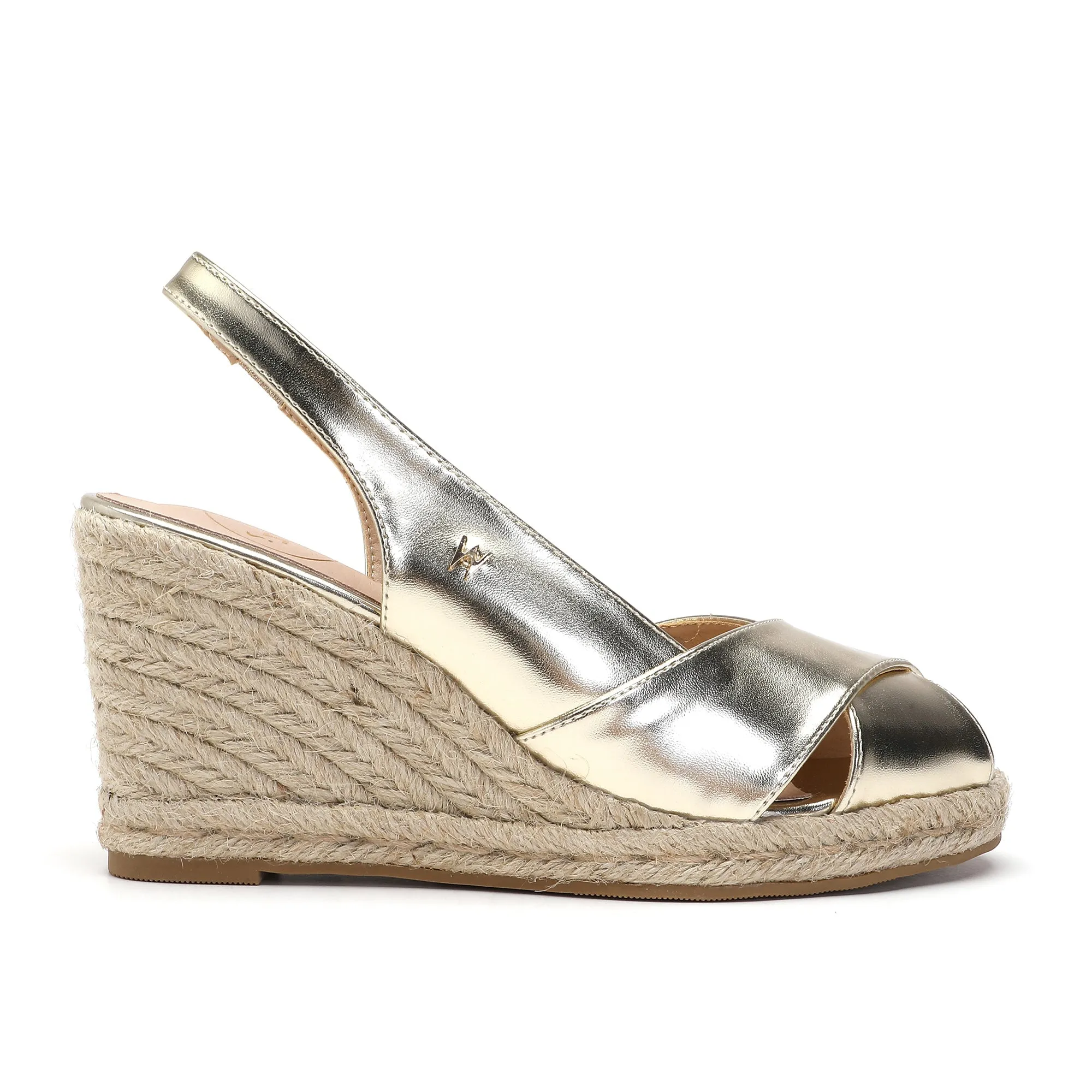 Bella Light Gold Espadrille