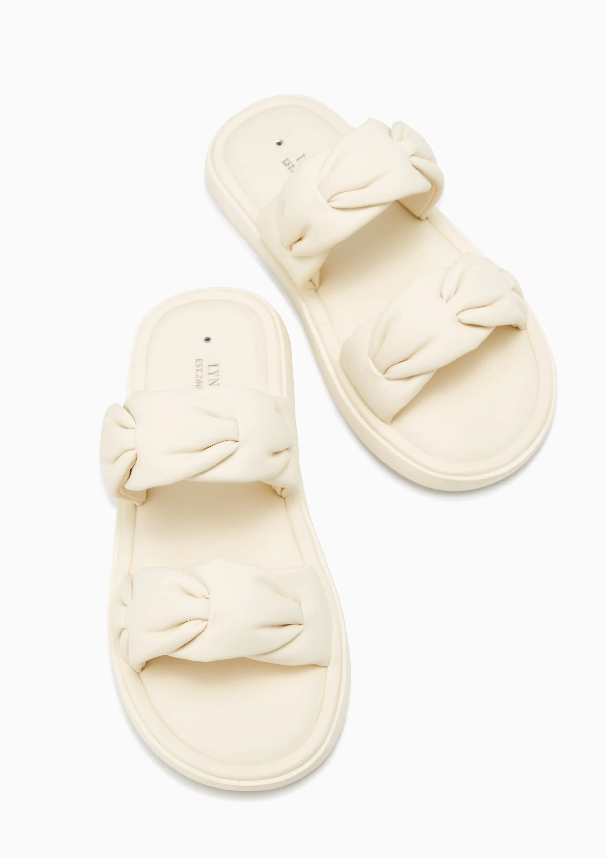 Biscotti Flat Sandals - Ivory