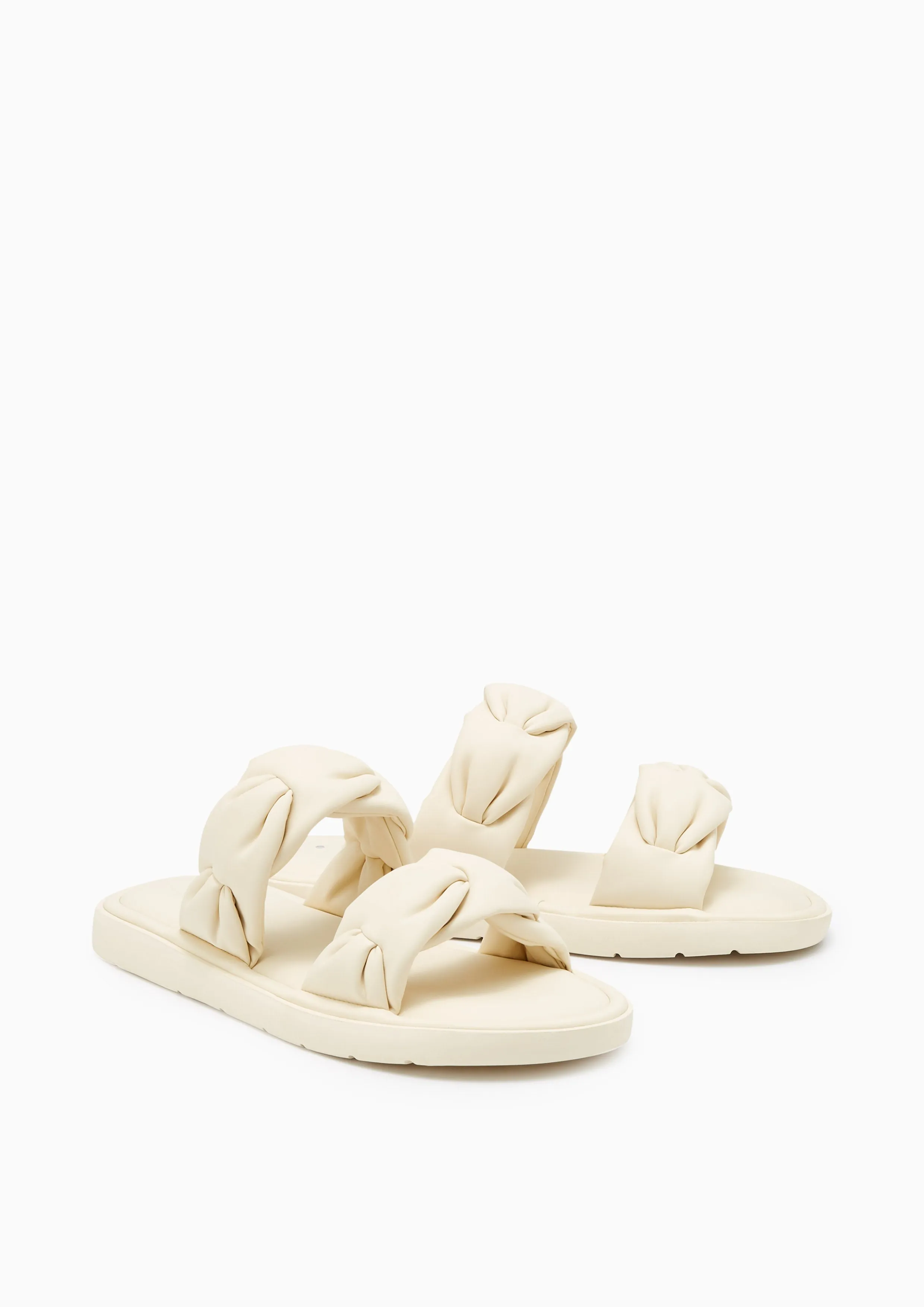 Biscotti Flat Sandals - Ivory