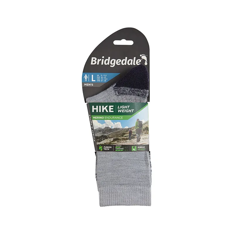 Bridgedale Men's Lightweight Merino Performance 3/4 Crew Socks