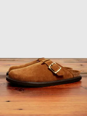 Buggs Suede Mule in Camel