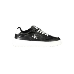 Calvin Klein Black Polyester Sneaker