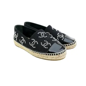 Chanel Pearl Espadrilles Sz 36