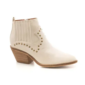 Corkys On Fleek Off White Ankle Boots