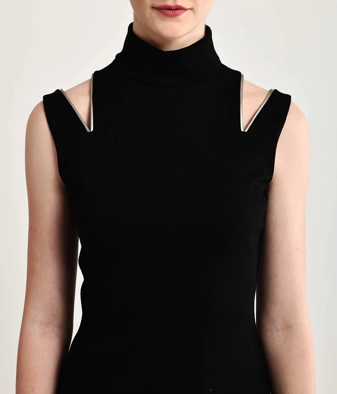 Cozy Turtleneck Bodycon LBD