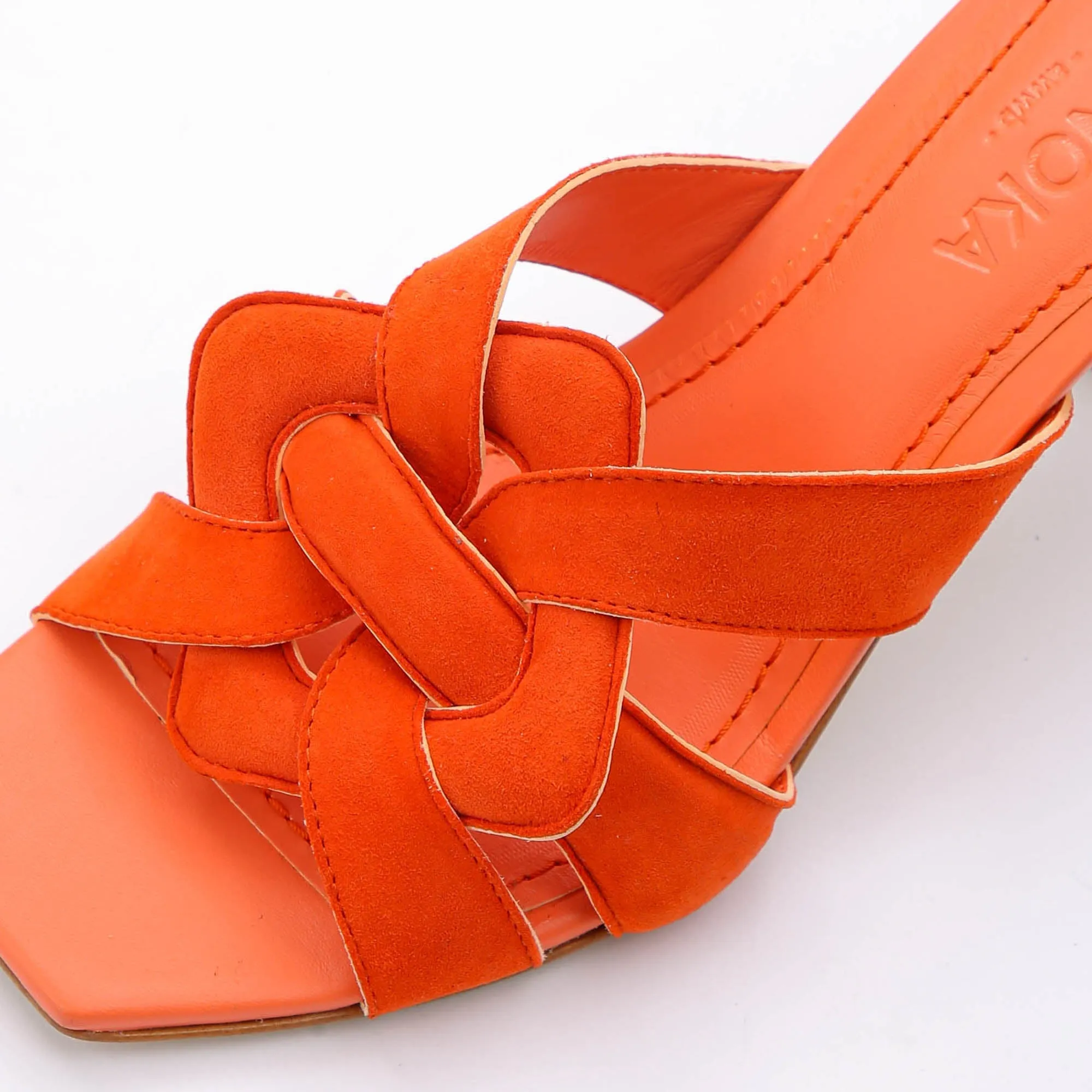 CYNTHIA high heel sandal - Tangerine