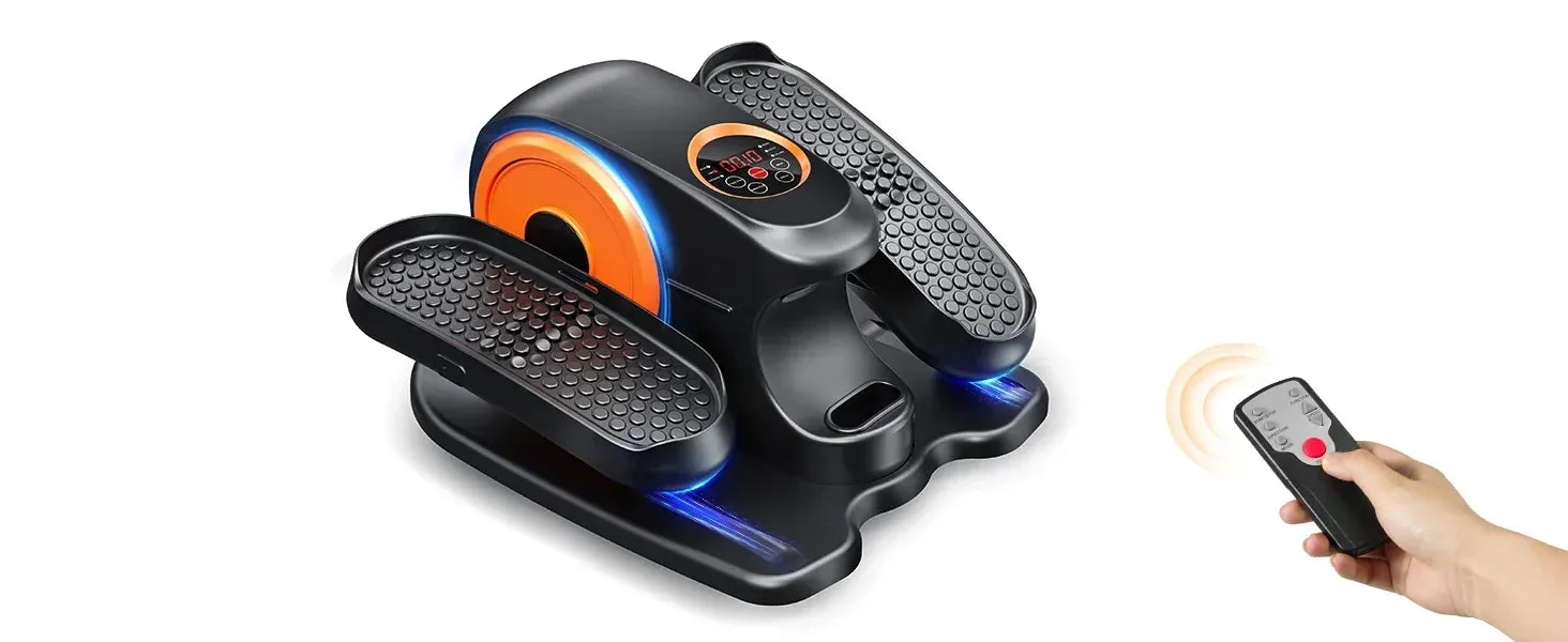 Desk Elliptical Machine – Portable and Quiet Pedal Exerciser for Seniors – Ideal for Sitting and Rehabilitation