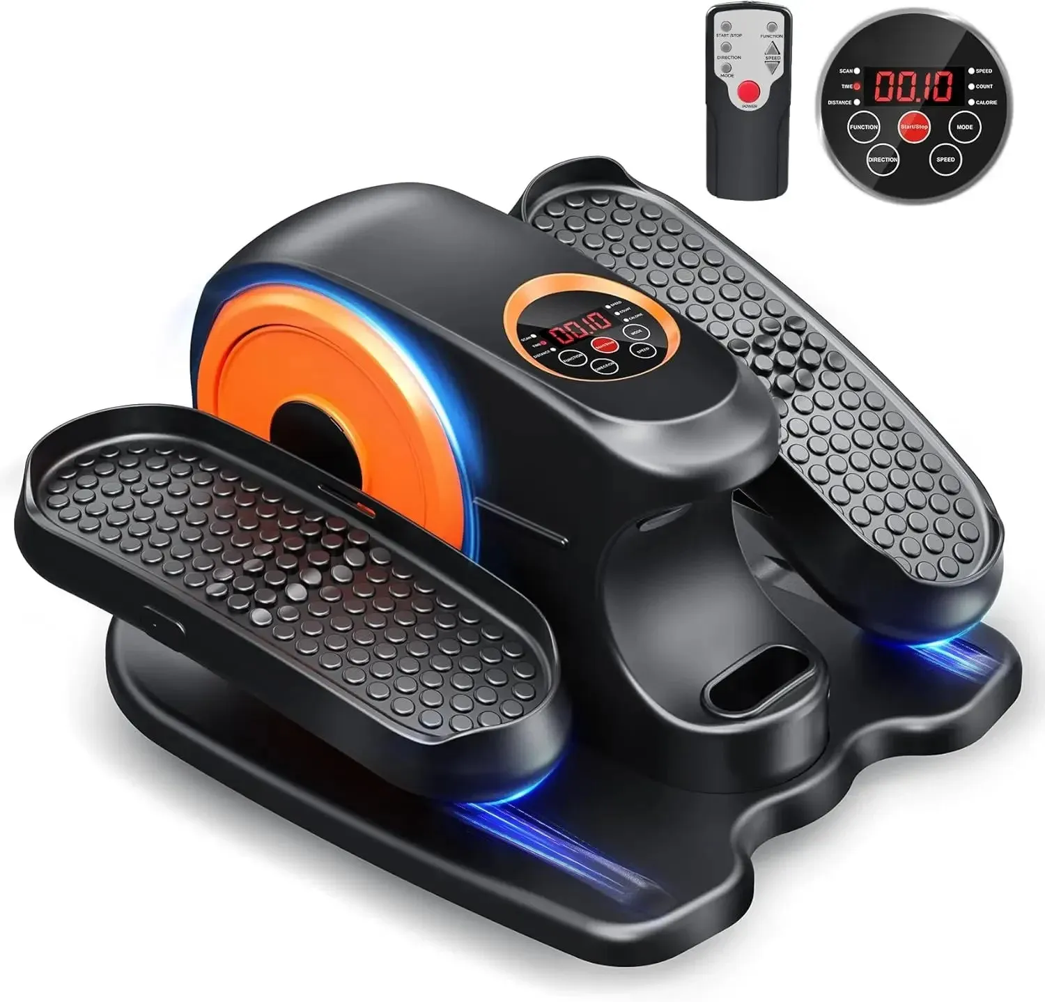 Desk Elliptical Machine – Portable and Quiet Pedal Exerciser for Seniors – Ideal for Sitting and Rehabilitation