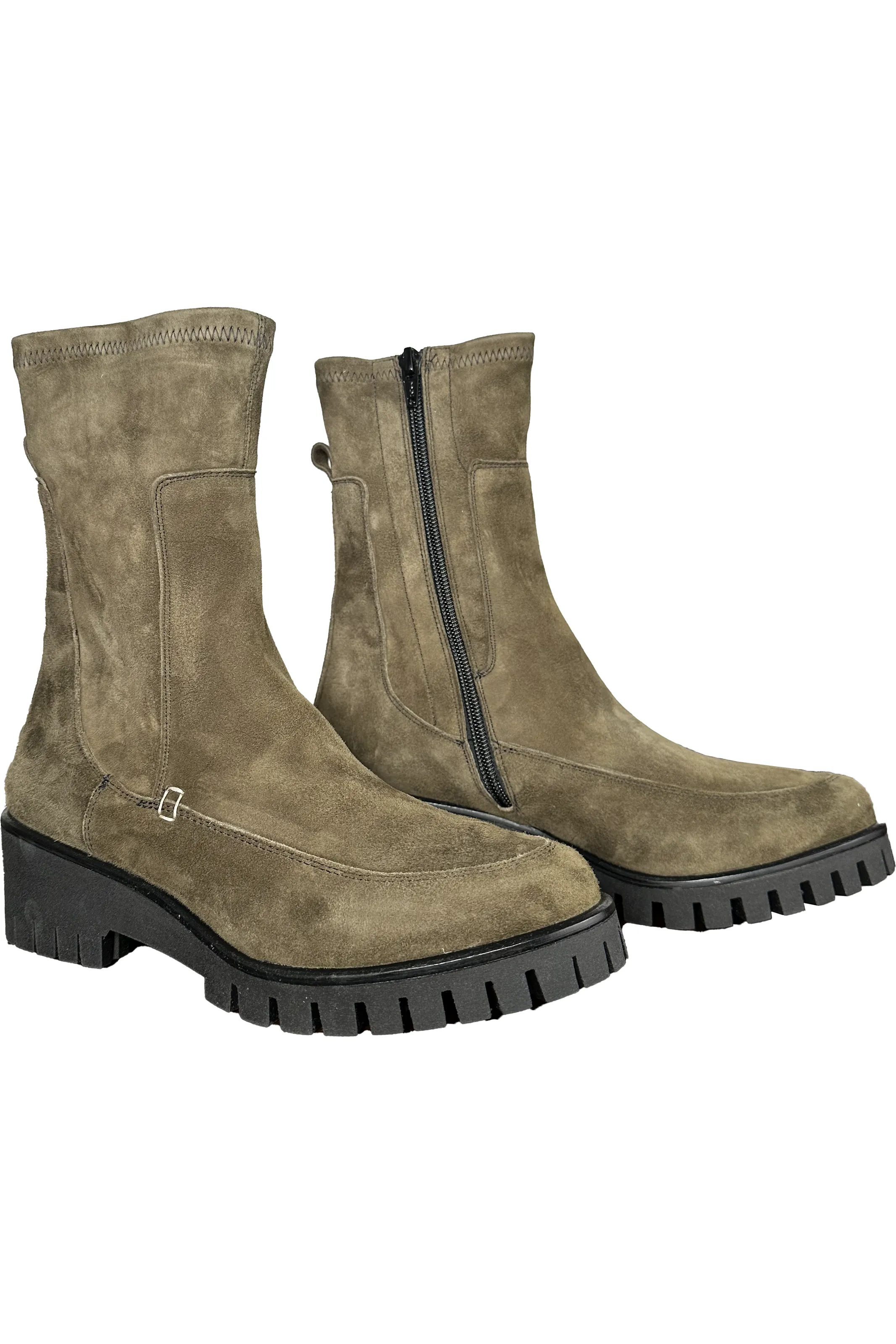 Donna Carolina Ray Cozy Boot 50.699.038 | Camoscio Military (Green Suede)