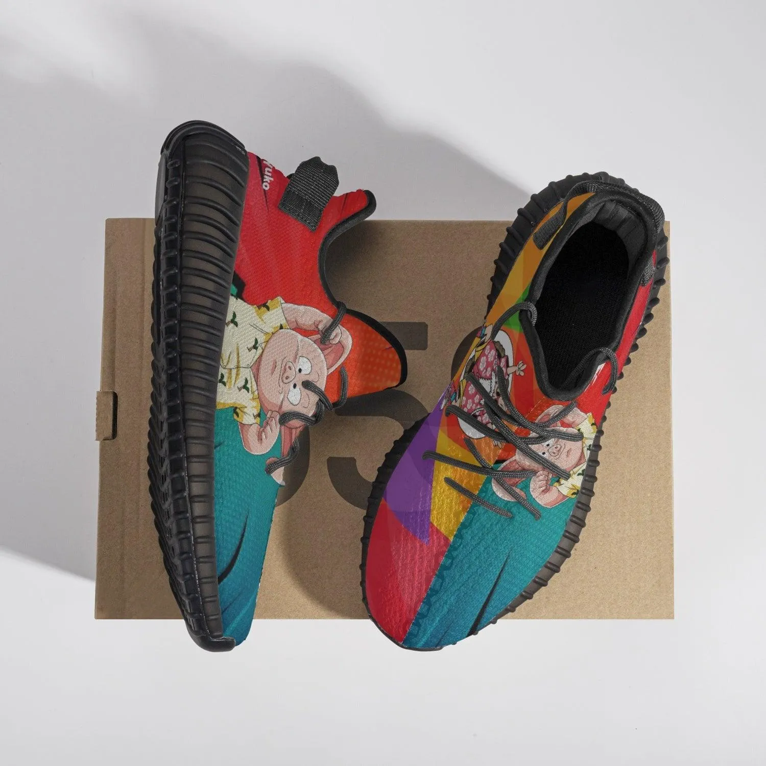 Dragon Ball Z Master Roshi and Oolong YZ Anime Shoes