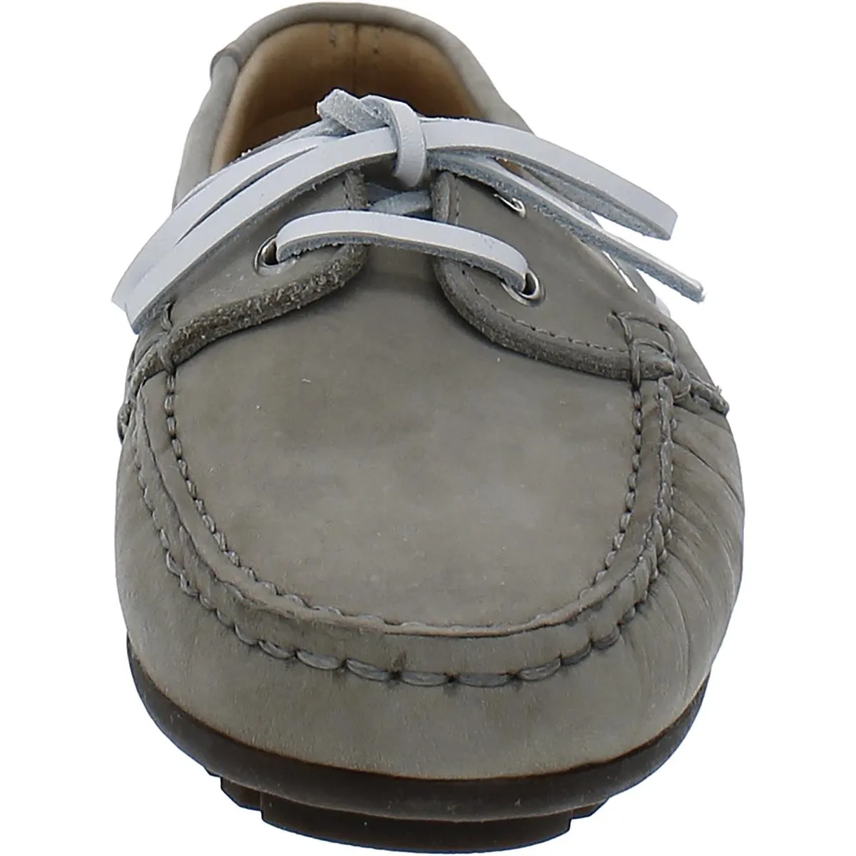 Driver Club USA Womens Daytona Beach Leather Slip-On Moccasins