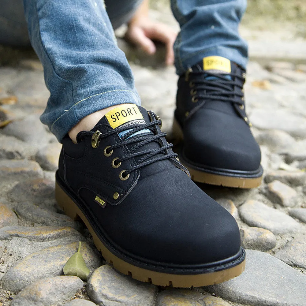 Dr.Martens Boots Casual Lace Up Leather Low Shoes