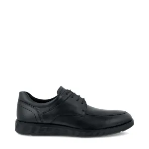 Ecco Men's S Lite Hybrid Apron Toe Leather Derby Shoe (Black)