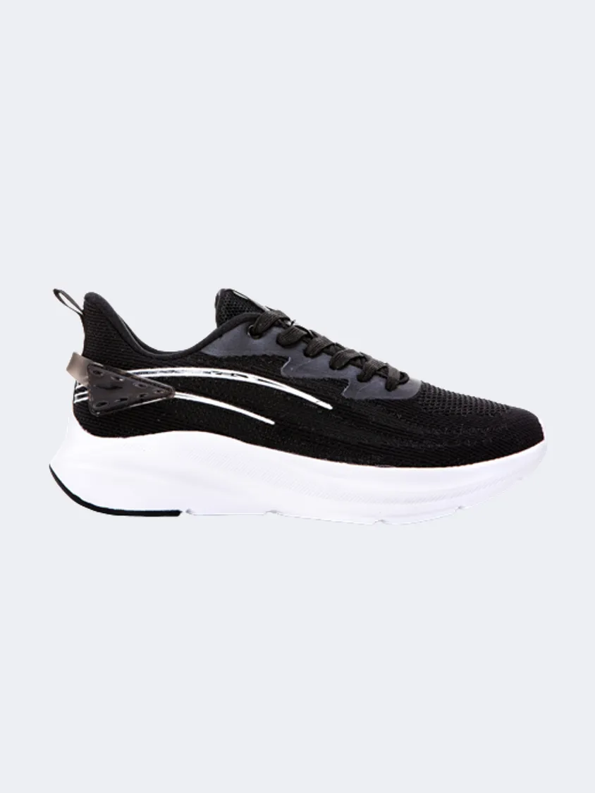 Erke Cushioning Women Running Shoes Black