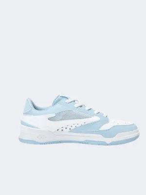 Erke Skateboard Men Lifestyle Shoes White/Light Blue