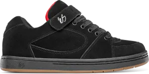 Es - Accel OG Plus - Black/White/Black - Skateboard Shoes - Size 12 Only - Sale