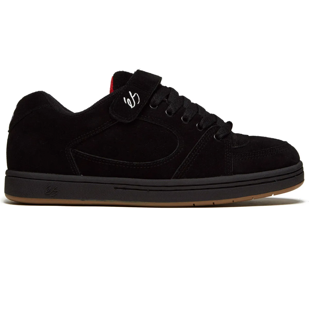 Es - Accel OG Plus - Black/White/Black - Skateboard Shoes - Size 12 Only - Sale