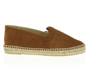 Fringed Classico Espadrille - Cognac