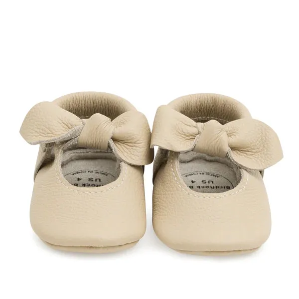 Girls Knotted Bow Moccasins