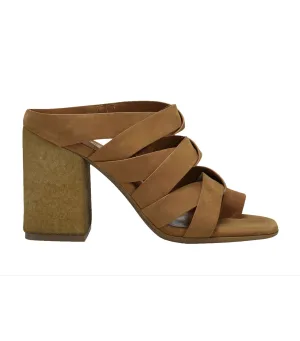 Harley Heel Sandals Dark Wheat