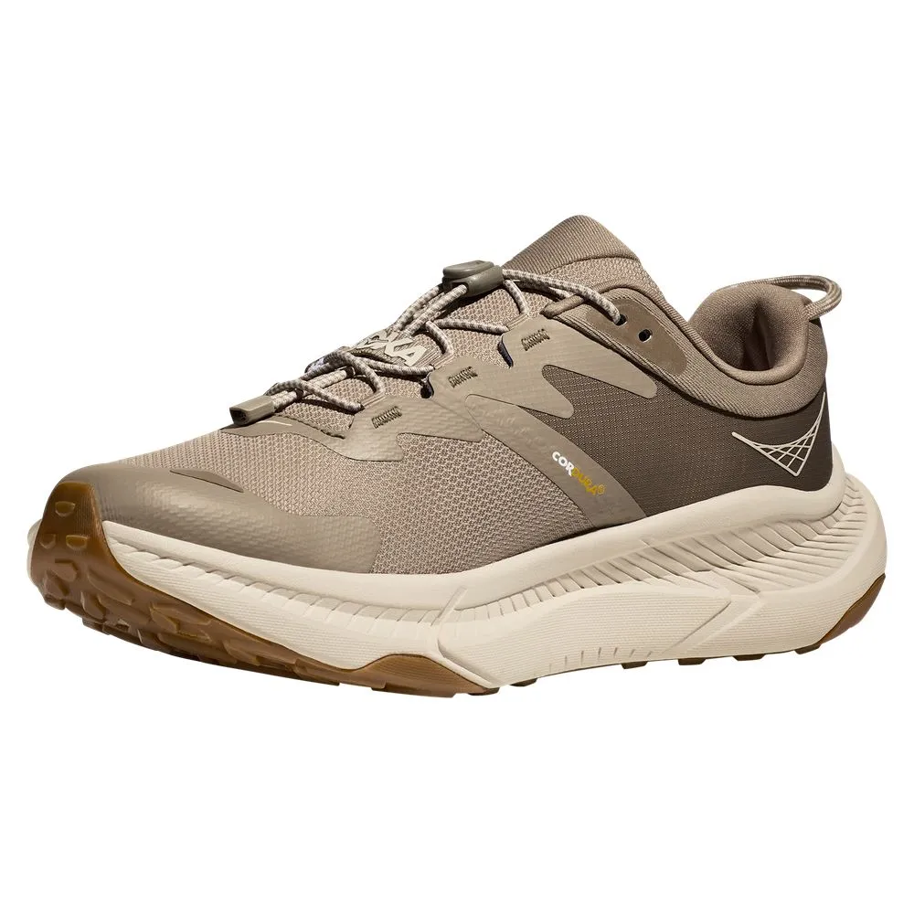 Hoka 1123153-DEGG Transport Running Shoes for Men - Dune/Eggnog - 12M