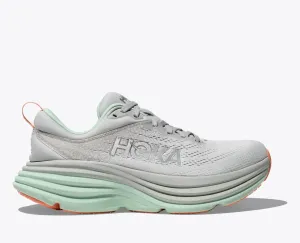 Hoka Womens Bondi 8 - Stardust/Aqua Breeze (1127952-SQB)