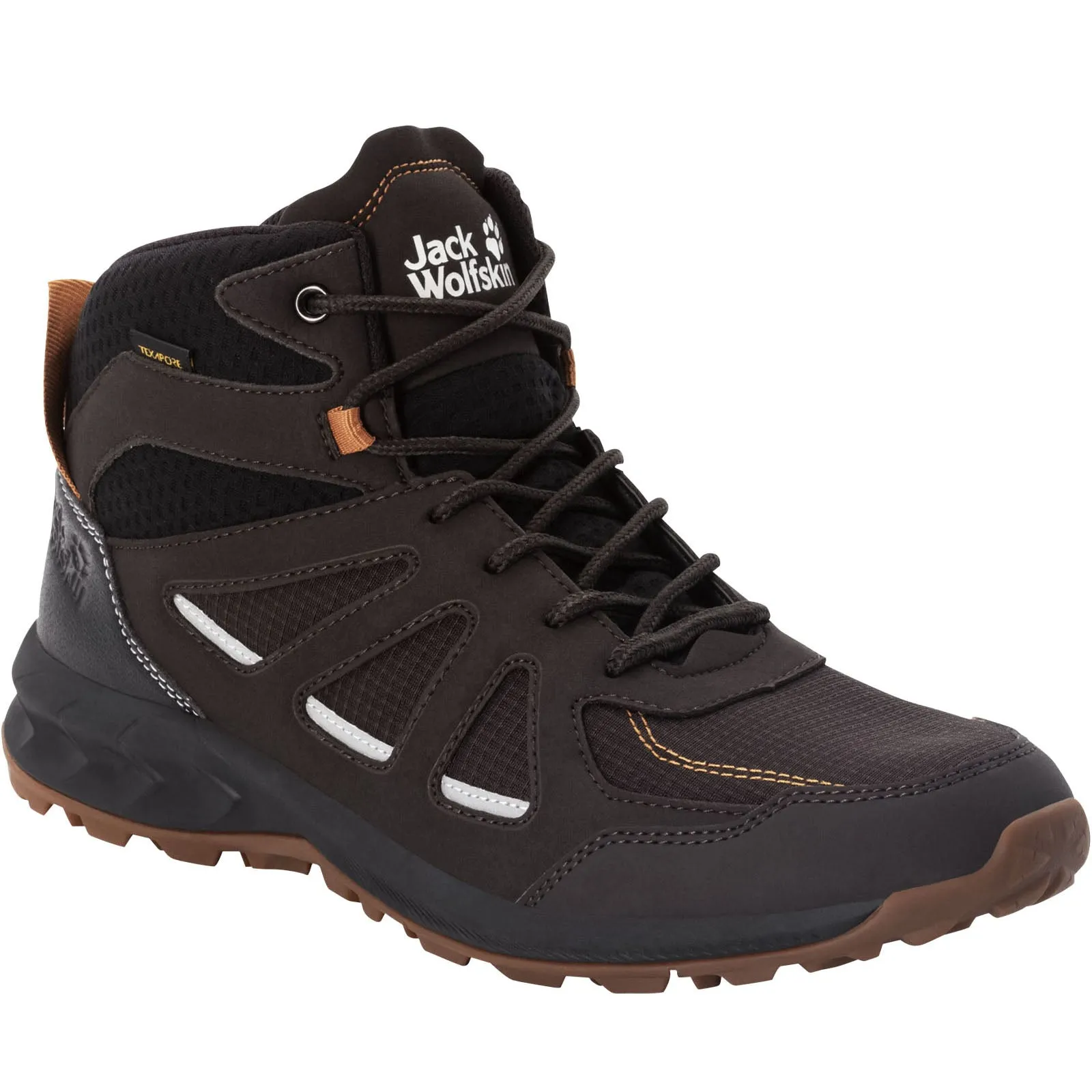 Jack Wolfskin Mens Woodland Texapore Walking Boots