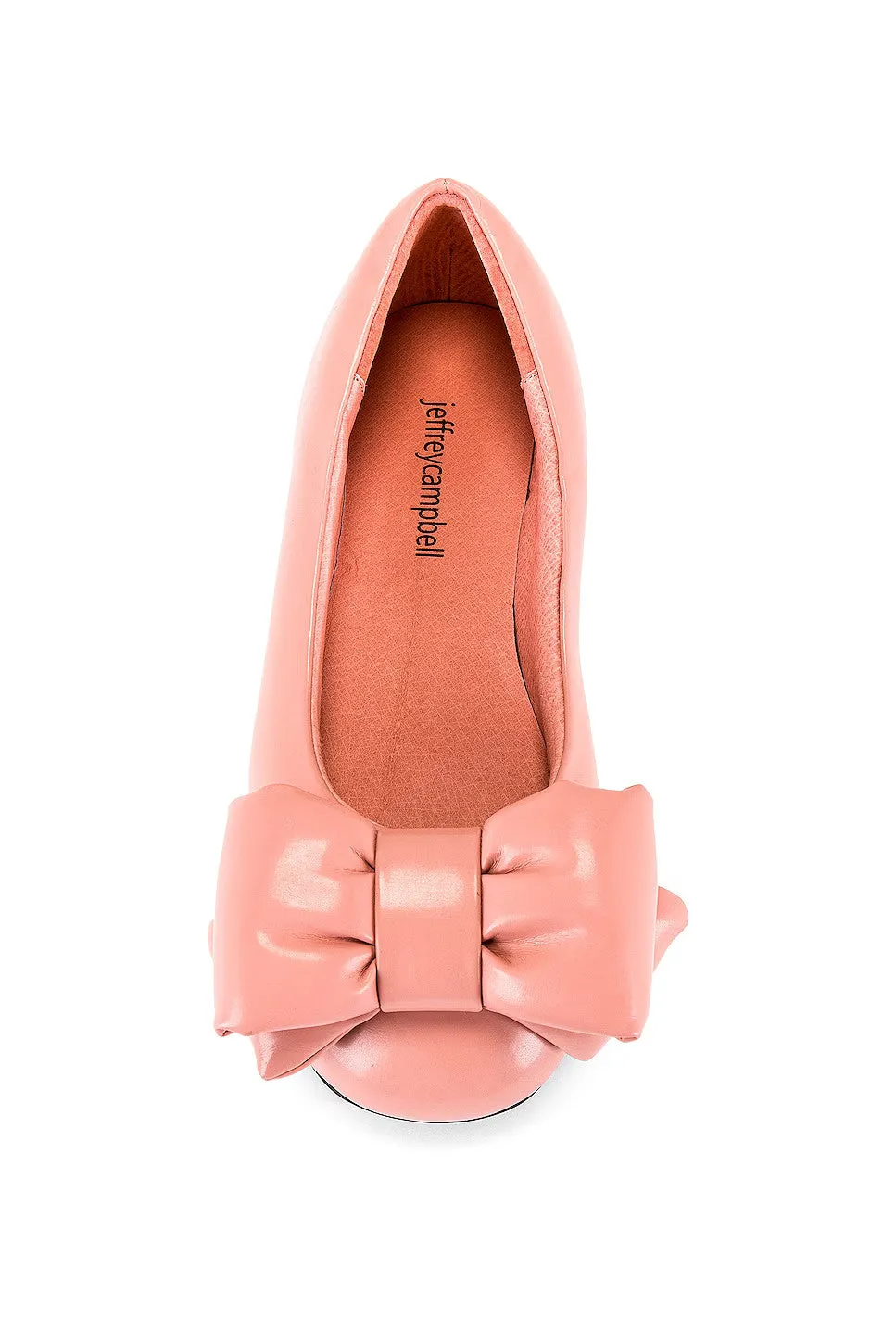 Jeffrey Campbell Bow-Out Bow Flats in Pink